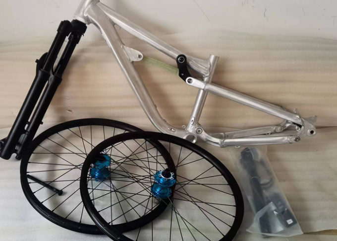 bicyclette en aluminium de montagne d'enfants de 24er Junior Full Suspension Bike Frame 2