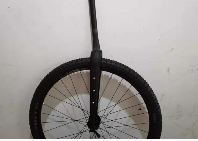 fourchette de vélo de gravier du carbone 700x50c, disque plat rigide léger de bâti de la fourchette 100x12 4