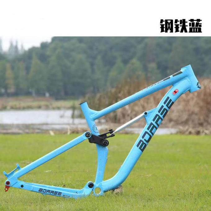 Chine Stock 27.5er Enduro à pleine suspension Cadre de vélo de montagne en descente Softtail MTB 5